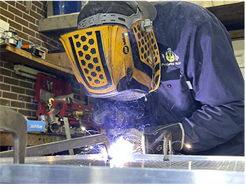 Contact la soudure mobile